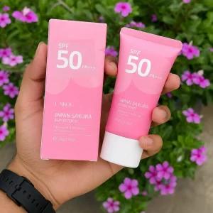 Japan Sakura Sunscreen SPF50 PA+++